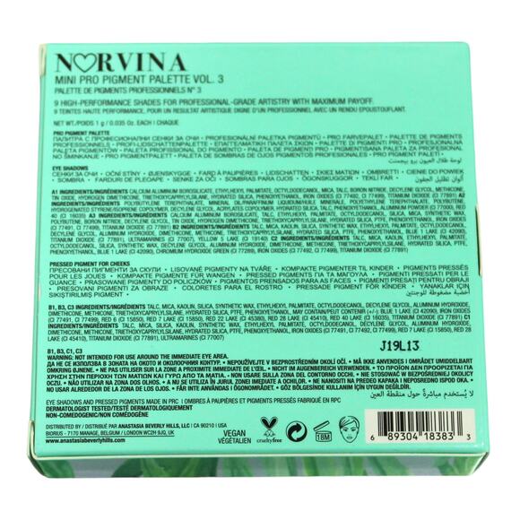 Anastasia Norvina Mini Pro Pigment Palette Vol. 3 Eyeshadow - Picture 6 of 6